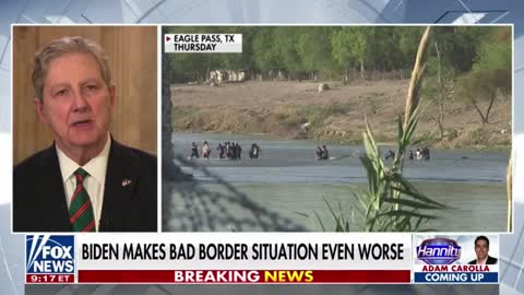 Sen. John Kennedy: "Open borders is part of the woker cupcake bible."