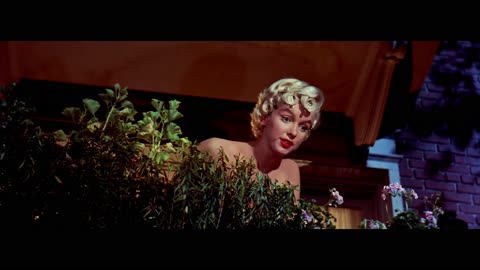 The Seven Year Itch 1955 Marilyn Monroe Terrace scene remastered 4k