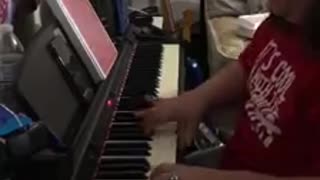 Coleman Stone Playing Acid Rain on Piano