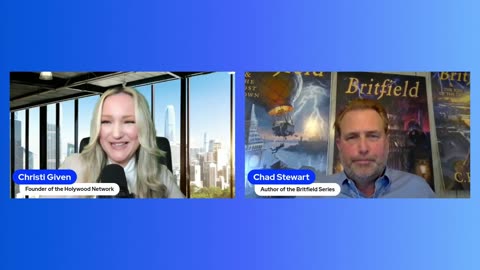 Podcast: Guest C.R. Stewart Award Winning Author of “Britfield” the Trilogy & Future Movie