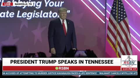 ONE OF HIS BEST SPEECHES- President Trump Speaks At Faith And Freedom Coalition In Nashville, TN