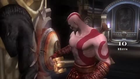 God of War 2 Kratos vs Theseus Very Hard