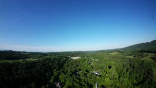 Sporty Balloon Flight in Time Lapse.