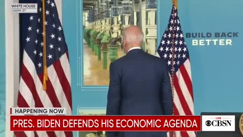 Biden Walks Away Without Taking Questions After TRAINWRECK Jobs Report