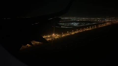 Abu Dhabi Departure on night