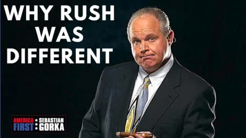 Why Rush was Different. Jennifer Horn on AMERICA First with Sebastian Gorka