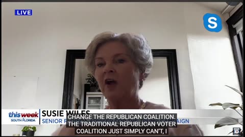 This cunt Susie Wiles pushes TRUMP to abandon White voters for minorities