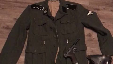 German Tunic and Luger