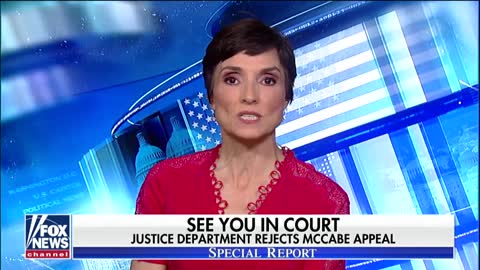 DOJ rejects McCabe's appeal