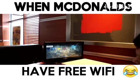 Not safe for use when mcdonald's has free wifi