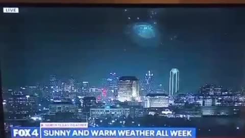 Strange phenomenon in the sky’ reported outside of Dallas last night. Vid 2