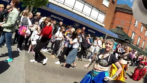 Exeter Devon Britain Gay LGBTQIA+ Pride 2019 GoPro 3.