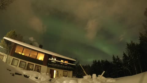 Timelapse of Northern Lights