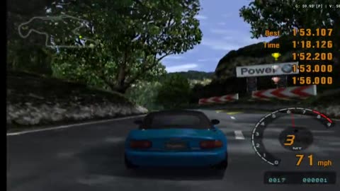 Gran Turismo 3 - License Test S-3 6th Try(AetherSX2 HD)