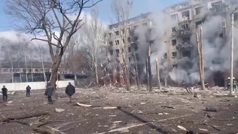 this is a real war Ukraine / Kramatorsk 18 March 2022