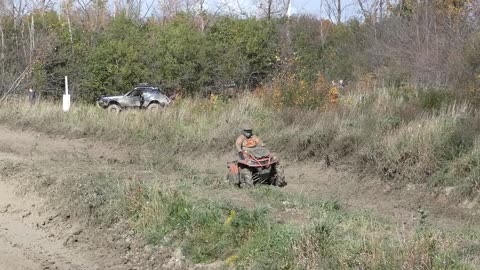 ATV vs Mud Truck 4x4 Mud Racing