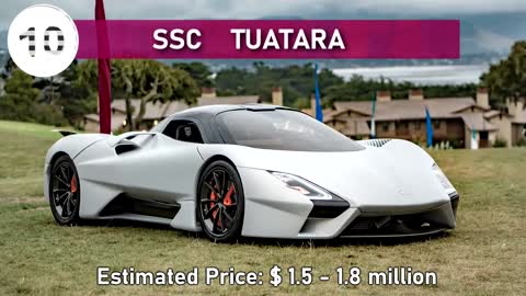 Top 10 Most Expensive Luxury Sports Cars In The World