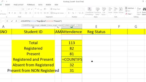 VLOOKUP FUNCTION IN EXCEL / SPREADSHEET