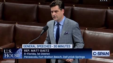 Matt Gaetz Reveals Foiled Assassination Plot Against Himself