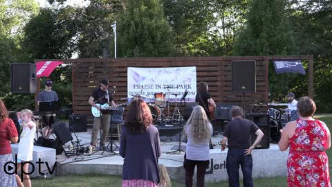 Maine band, "Resurrect ME" performing in Ellsworth, Maine