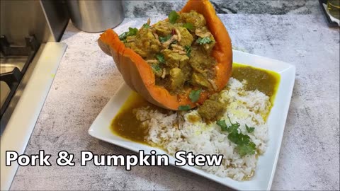 Pork & Pumpkin Stew I Burmese Pumpkin Pork Recipe by Gastro Guru I Fall Recipes