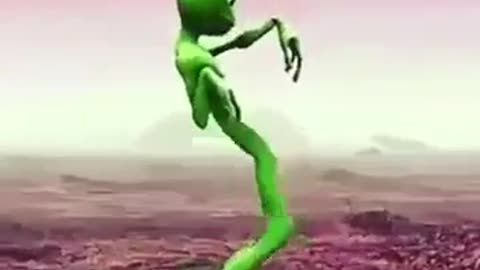 Despacito alien 👽 funny dance