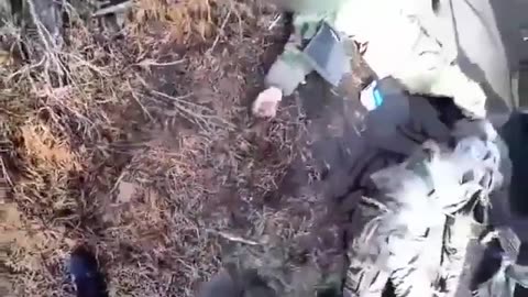 Russian reconnaissance get ambused