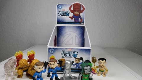 Opening a complete case of Fantastic Four Funko mystery minis!