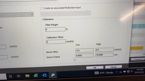 Testing 4-20 mA Transducer