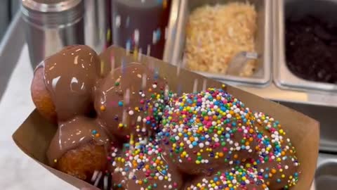 Greek Donuts! Plus, I love all the toppings!