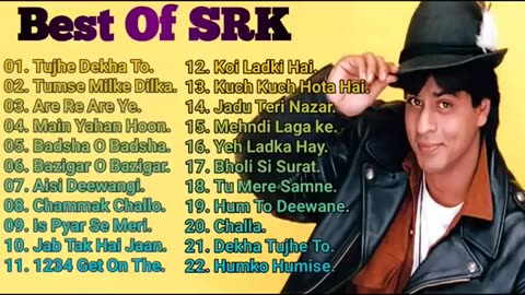 Best Of Shah Rukh Khan Songs || Romantic Songs Of SRK || Bollywood Songs