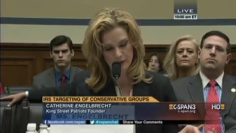 Catherine Engelbrecht's Testimony at House of Rep Hearing on IRS Targeting - Feb 6, 2014