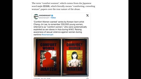 r/WomenInNews | ‘Comfort women’ or sex slaves? Why the debate over this WWII term remains so…