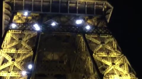 Eiffel Tower Turns Super Saiyan