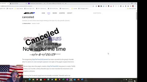 #Stop the tires 2020 Cancelled