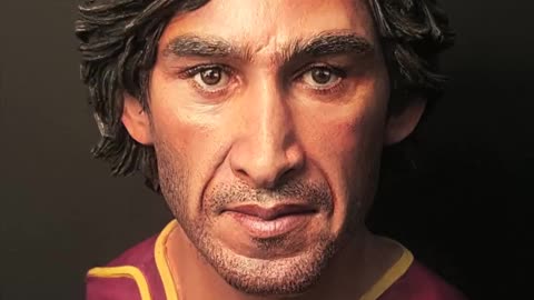 Johnathan Thurston Clay Sculpture Timelapse