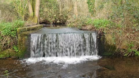 Waterfall meditation relax sleep AMSR