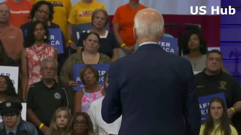 President Joe Biden's speech in Wilkes-Barre before the Donald Trump Pennsylvania Rally|bopurbo