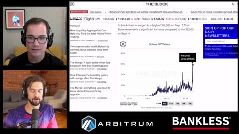 Ethereum Merge Breakdown | Starbucks Polygon | Solana NFTs | Do Kwon Arrest | Binance zkRollups