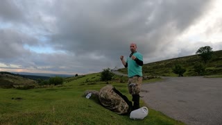 Position test. DARTMOOR HIKING.