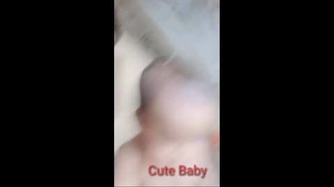 Cute Baby playing.