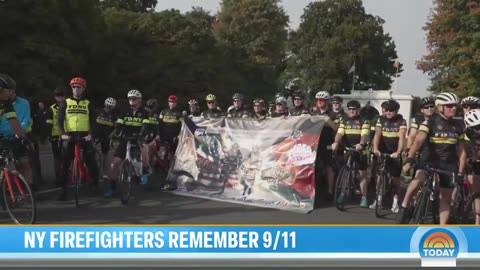 NY firefighters bike in Ireland to honor fallen heroes of 9/11