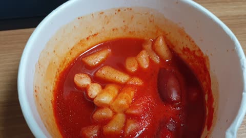 Korean traditional food Tteokbokki