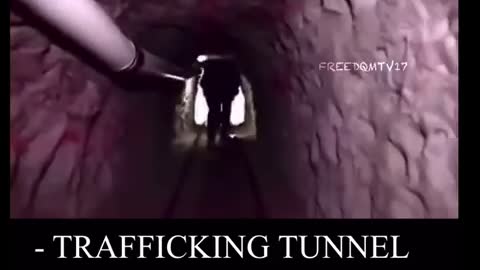 USA/ Mexico border trafficking tunnel