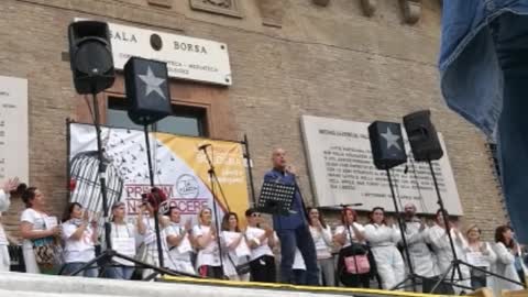 Straordinario intervento di Antonio Bilo Canella alla manifestazione a Bologna