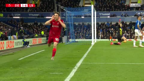 Highlights Everton 1-4 Liverpool