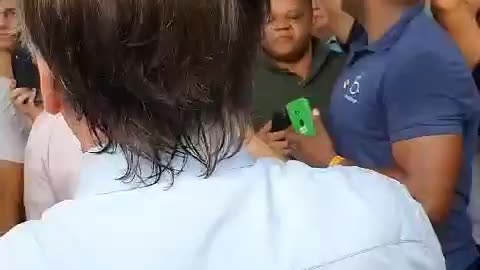 Dia 3 de novembro Bolsonaro em Santos