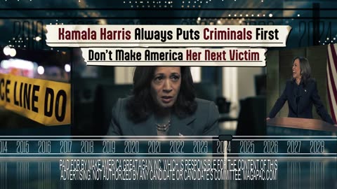 Kamala Harris Has Been Soft on Crime Since Day One [Trump Ad]