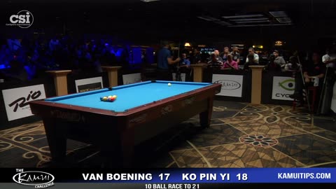 CSI Presents The Kamui Challenge: Shane Van Boening vs Ko Pin Yi Pt.3