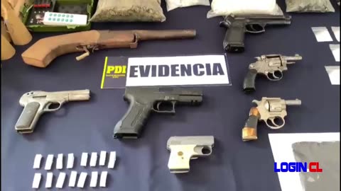 PDI MT0: dos sujetos en operativo, incauta armamento